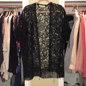 Abercrombie and Fitch lace kimono